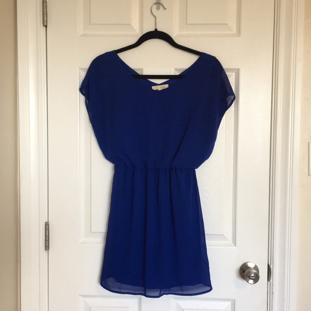 Lush Royal Blue Dress